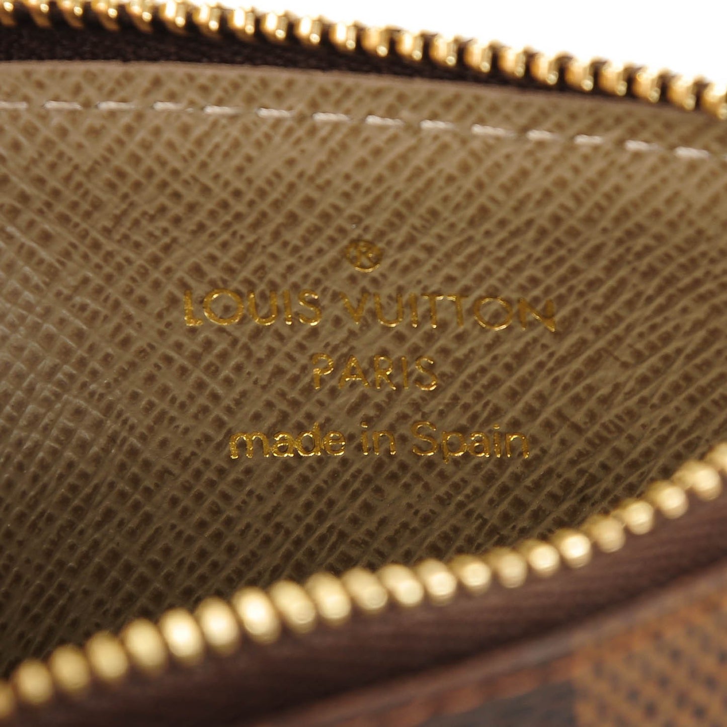 Damier Ebene Complice Trunks and Bags Key Pouch