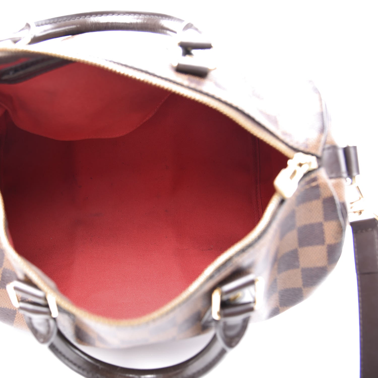 Louis Vuitton Damier Ebene Speedy Bandouliere 30 4 of 12