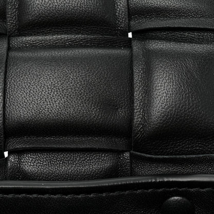 Bottega Veneta Nappa Maxi Intreccio Padded Cassette Crossbody Bag Black 8 of 8