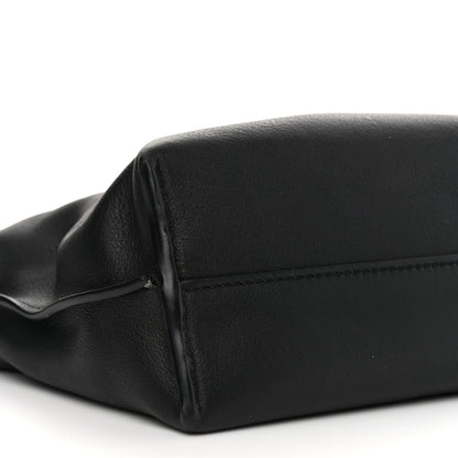 Loewe Calfskin Mini Flamenco Knot Clutch Black 9 of 10