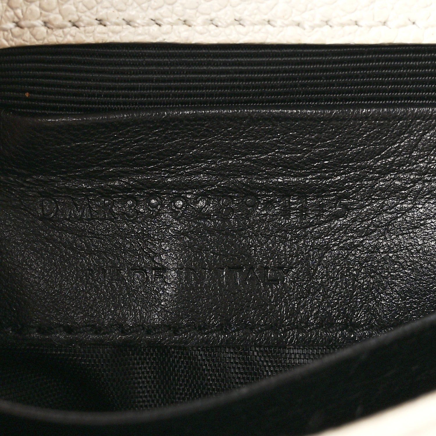 Saint Laurent Grained Calfskin Matelassé Chevron Monogram Classic Baby Chain Bag White 7 of 12