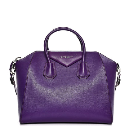Givenchy Sugar Goatskin Medium Antigona Purple 2 of 20