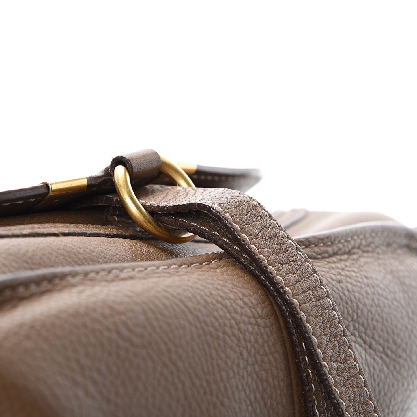 Calfskin Medium Marcie Satchel Barbour Khaki
