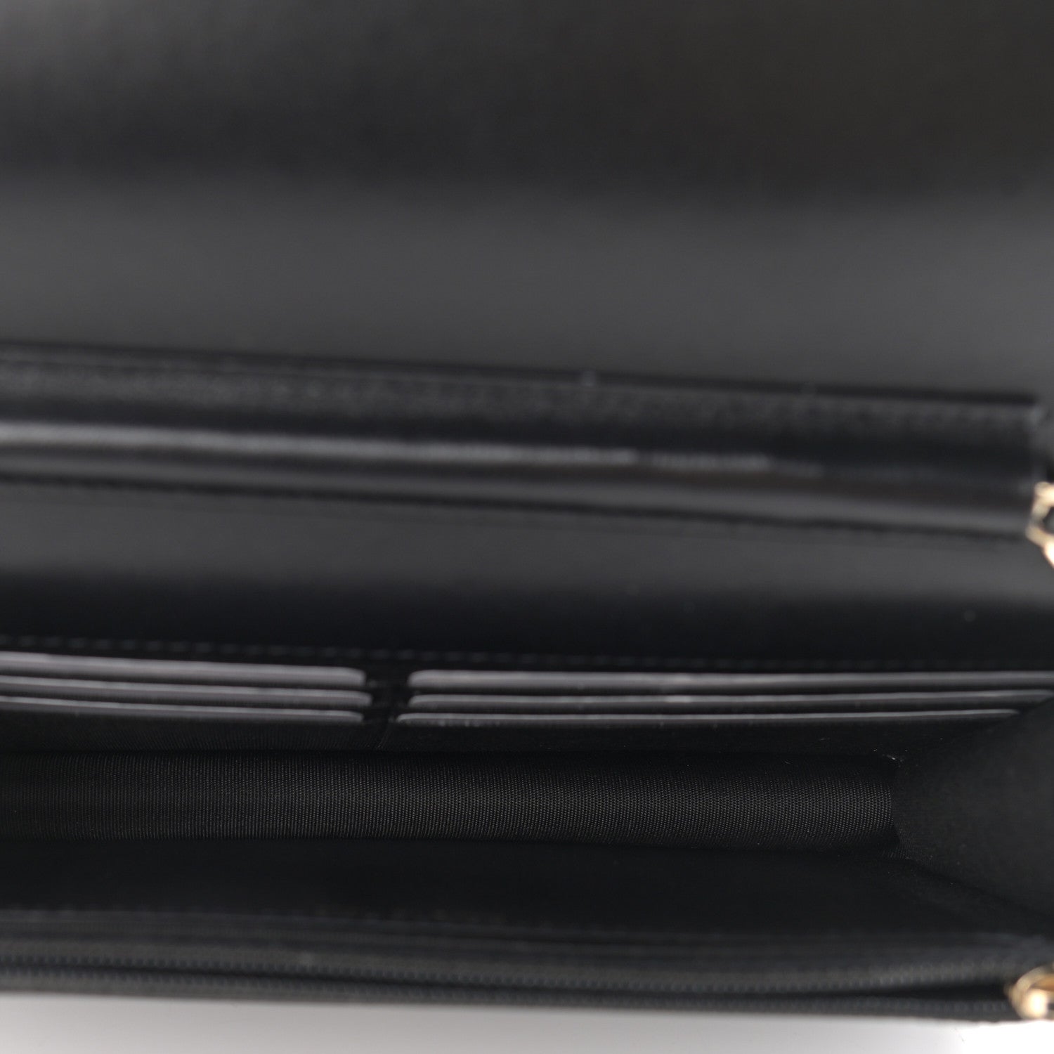 Chanel Lambskin Quilted CC Wallet On Chain WOC Black 4 of 12