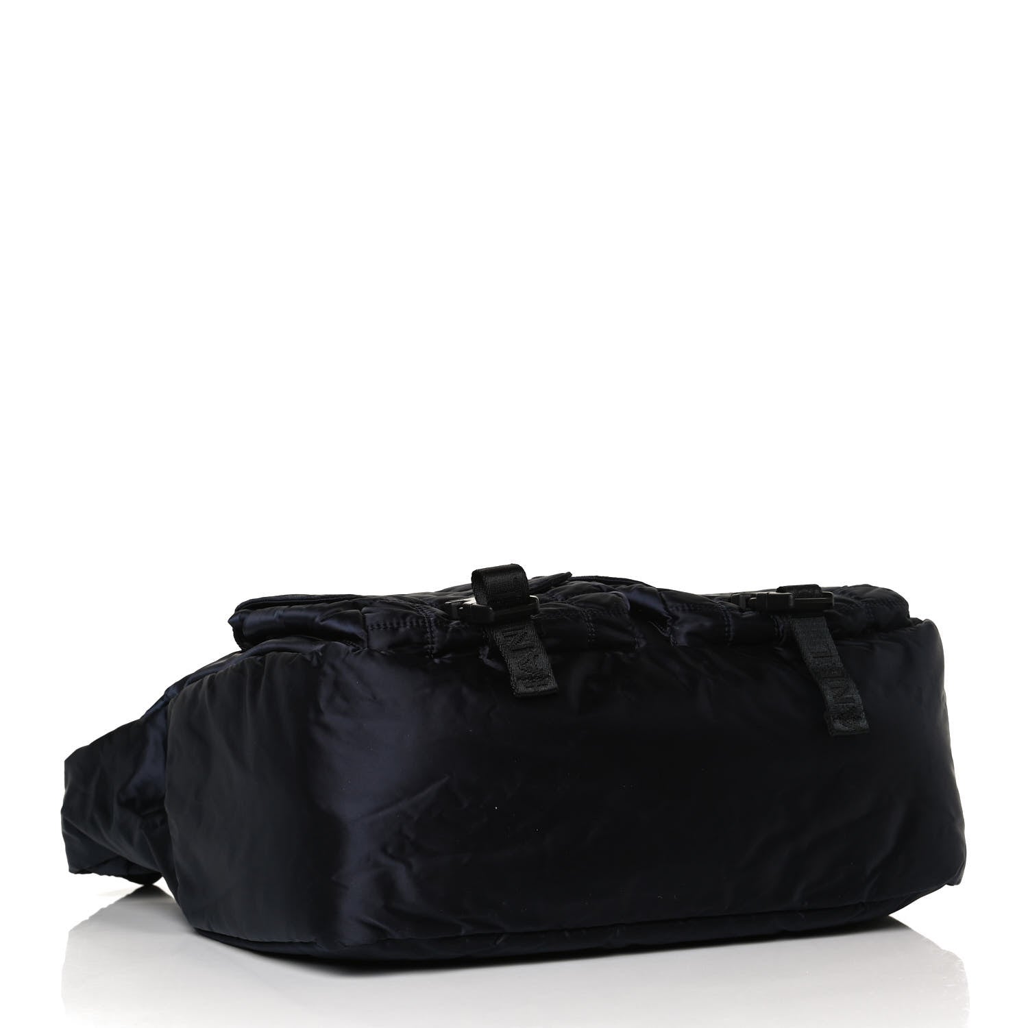 Chanel Nylon Quilted Sport CC Messenger Navy Blue 4 of 13