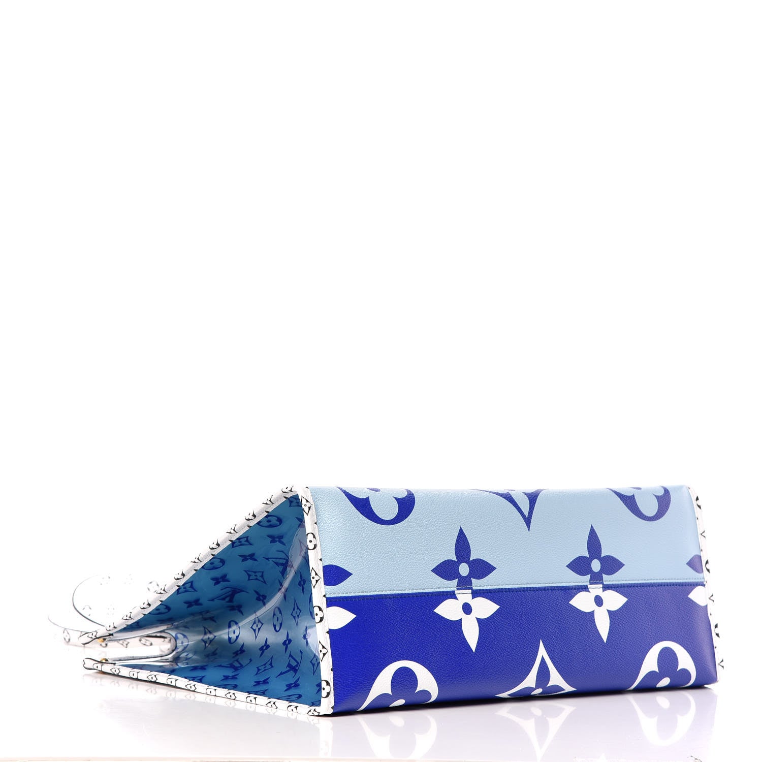 Louis Vuitton Monogram Giant Santa Monica Onthego Blue 5 of 12