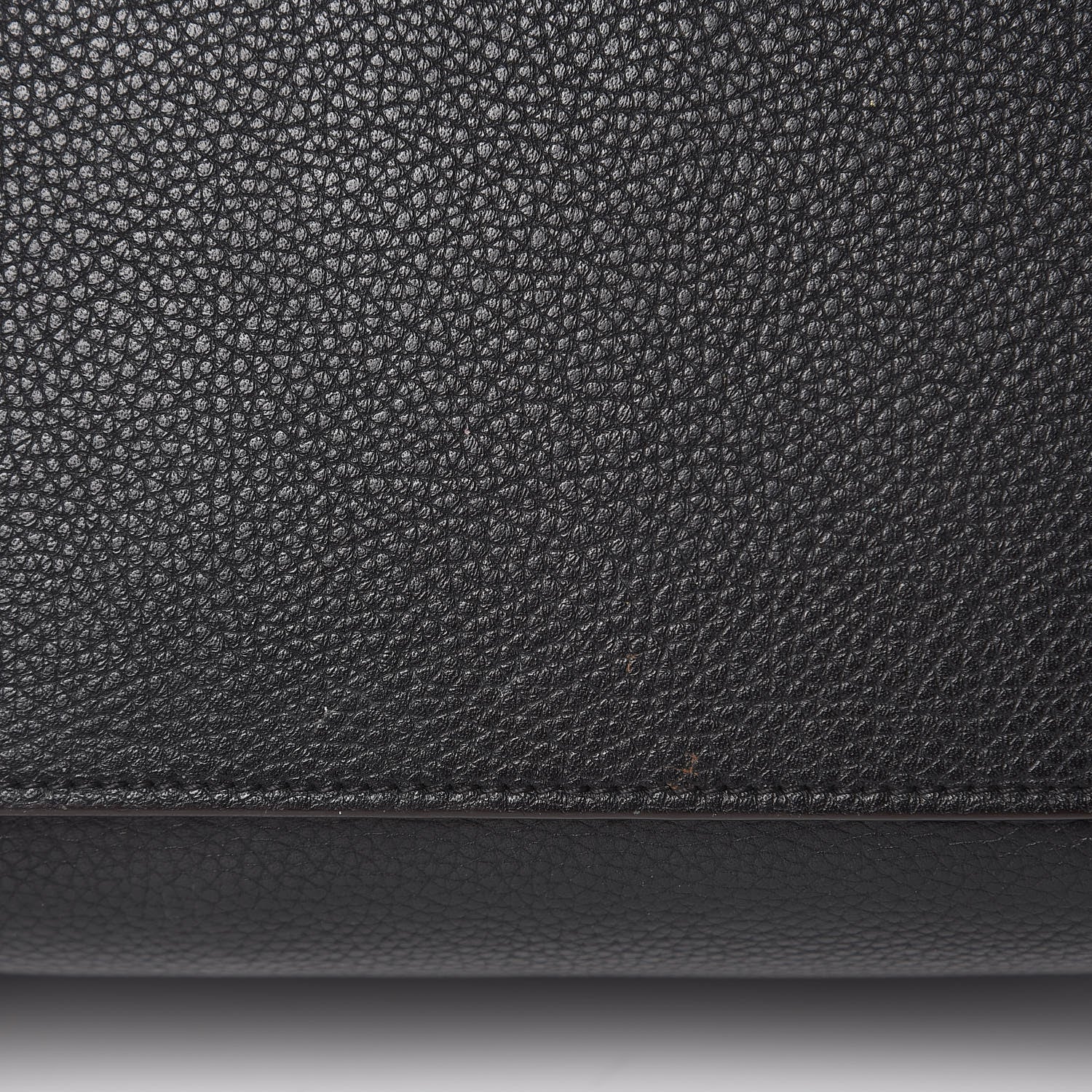 Celine Drummed Calfskin Micro Luggage Black 10 of 16