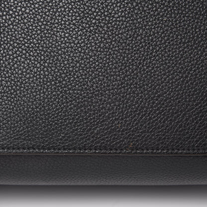 Celine Drummed Calfskin Micro Luggage Black 10 of 16