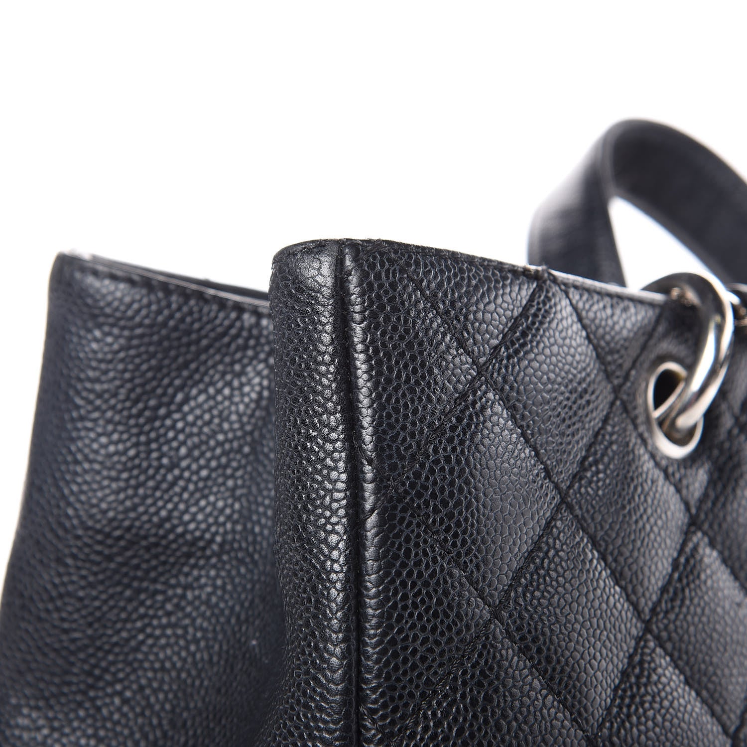 Chanel Caviar Quilted Grand Shopping Tote GST Black 14 of 26