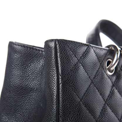 Chanel Caviar Quilted Grand Shopping Tote GST Black 14 of 26