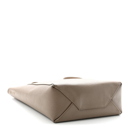 Celine Grained Calfskin Small Vertical Cabas Taupe 3 of 10