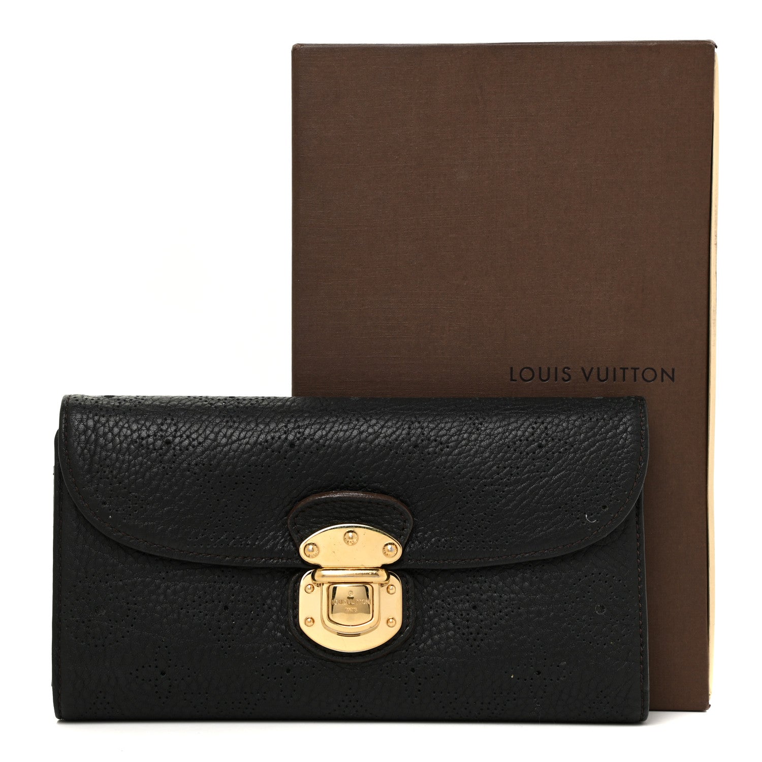 Louis Vuitton Mahina Amelia Wallet Black 17 of 17