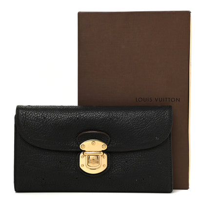 Louis Vuitton Mahina Amelia Wallet Black 17 of 17