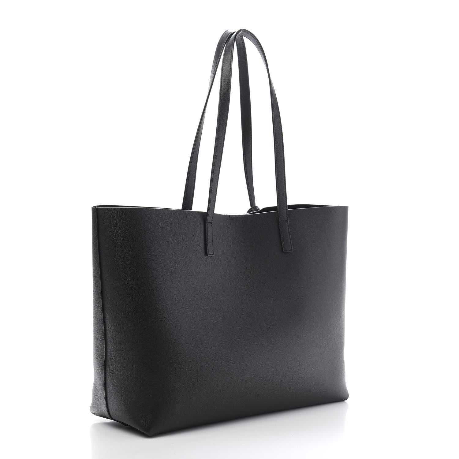 Saint Laurent Calfskin Large Shopping Tote Black 4 of 14