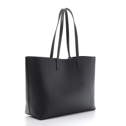 Saint Laurent Calfskin Large Shopping Tote Black 4 of 14