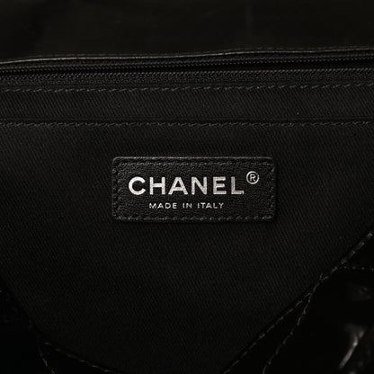 Chanel Vinyl Quilted In the Business Flap Bag Black 6 of 16