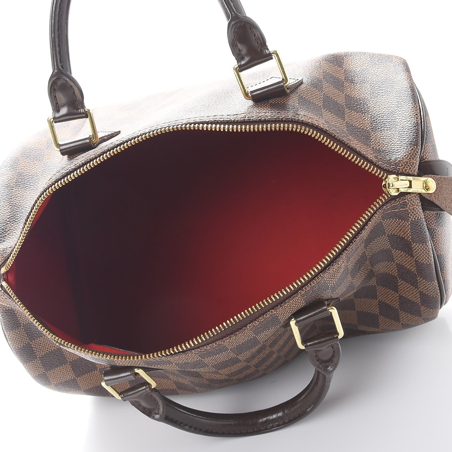 Louis Vuitton Damier Ebene Speedy 30 5 of 10