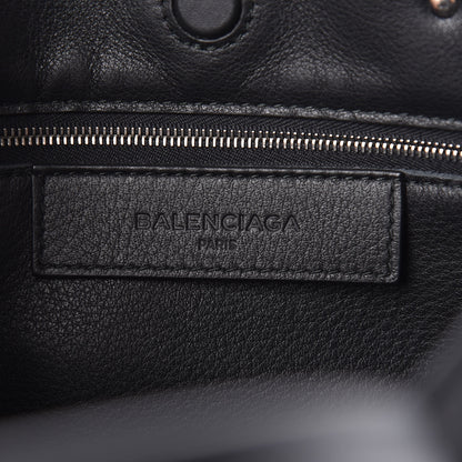 Balenciaga Veau Papier A6 Zip Around Tote Black 6 of 9