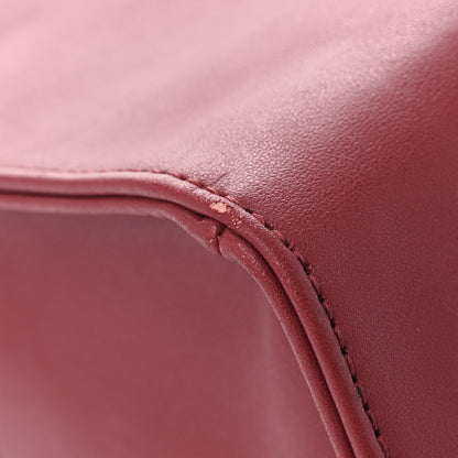 Telfar Vegan Leather Medium Shopping Bag Oxblood 12 of 15