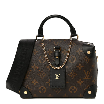 Louis Vuitton Monogram Petite Malle Souple Black 1 of 10