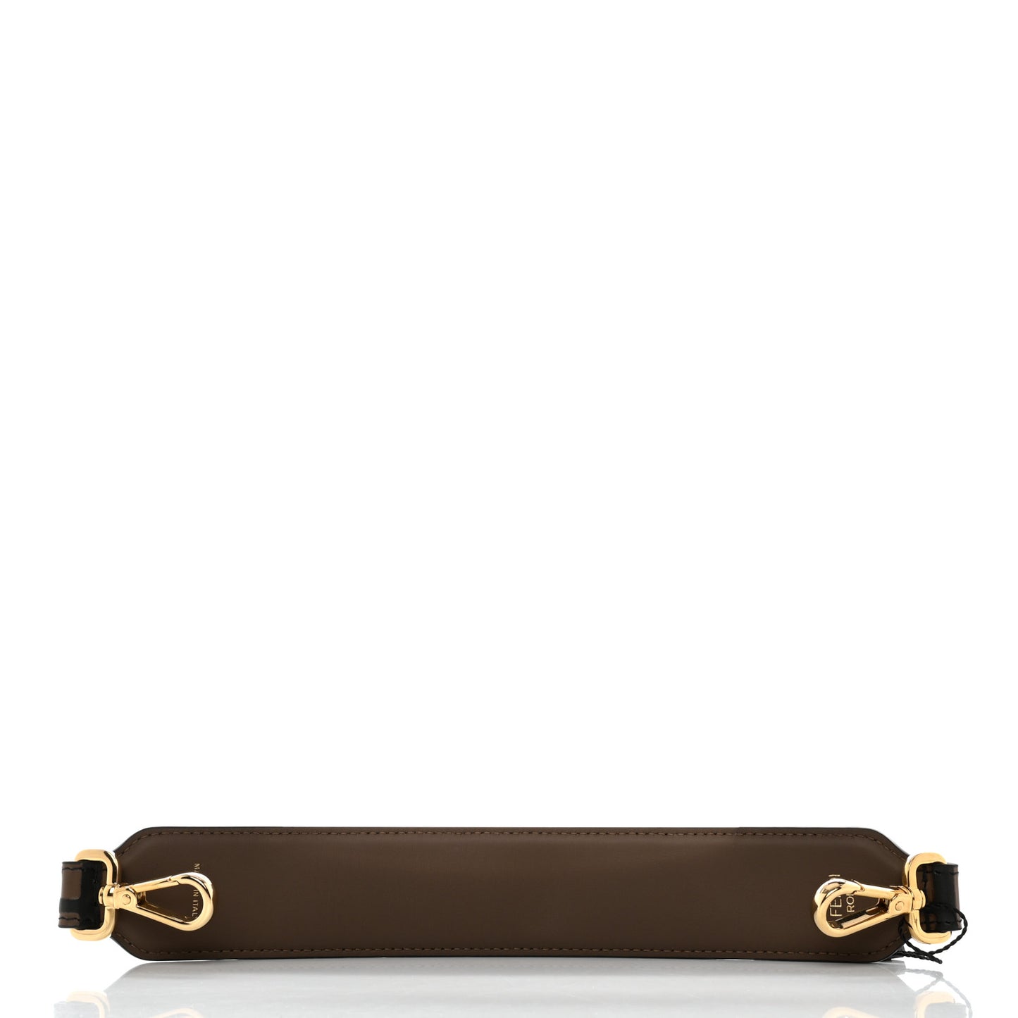 Calfskin FF 1974 Embossed Mini Strap You Maya Black