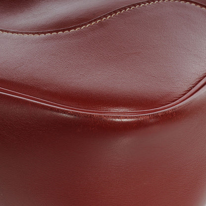 Hermes Box Leather Trim 35 Rouge H 6 of 9