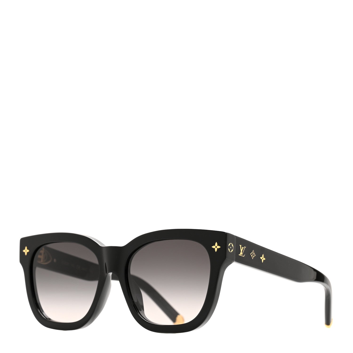 Louis Vuitton Acetate My Monogram Square Sunglasses Z1523E Black 1 of 8