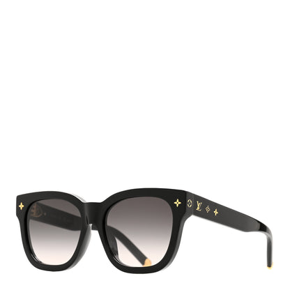 Louis Vuitton Acetate My Monogram Square Sunglasses Z1523E Black 1 of 8