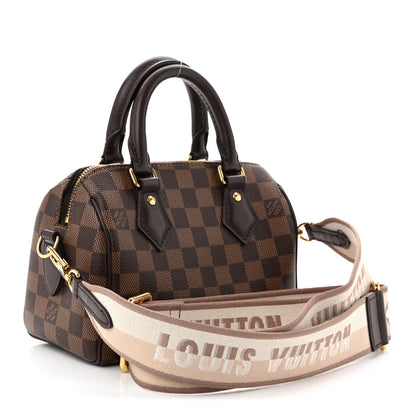Louis Vuitton Damier Ebene Speedy Bandouliere 20 3 of 9
