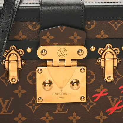 Louis Vuitton Monogram Petite Malle Black 6 of 8