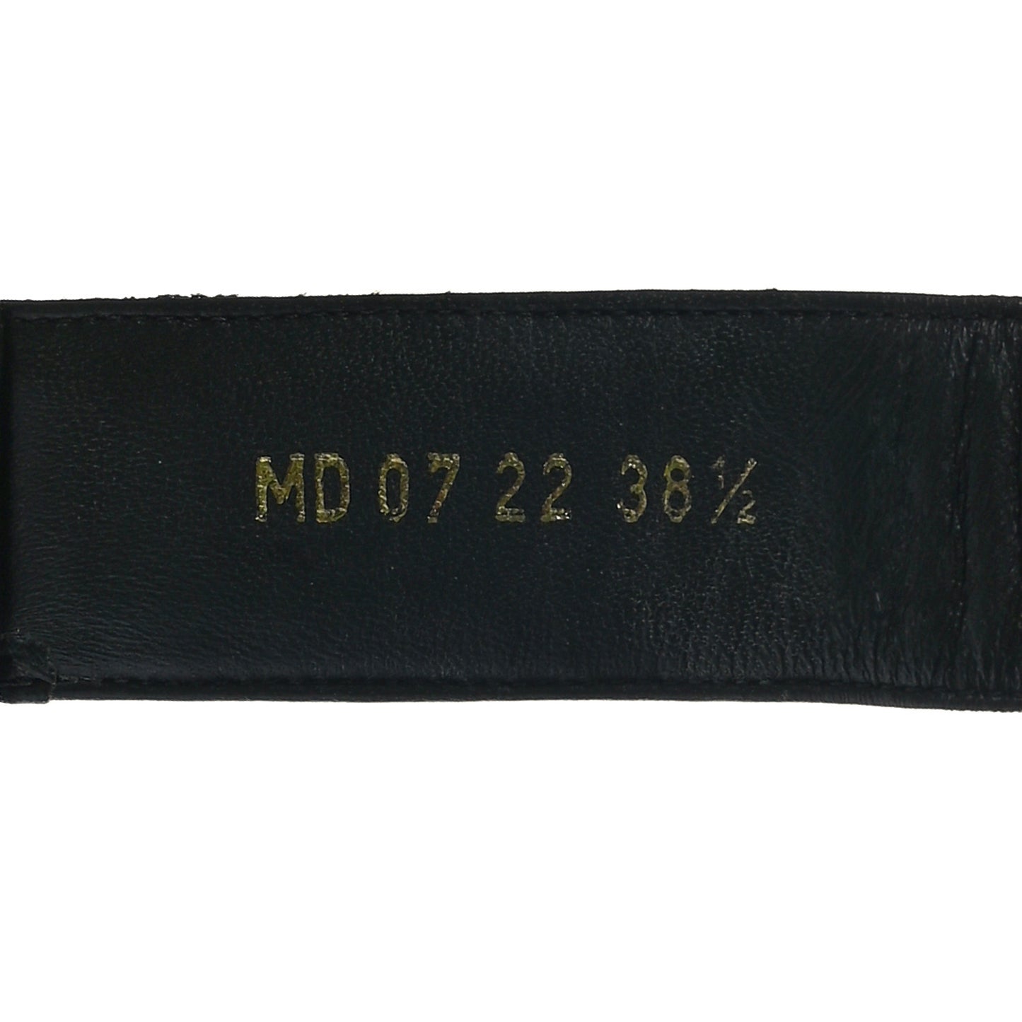Lambskin Dioract 10mm Sandals 38.5 Black
