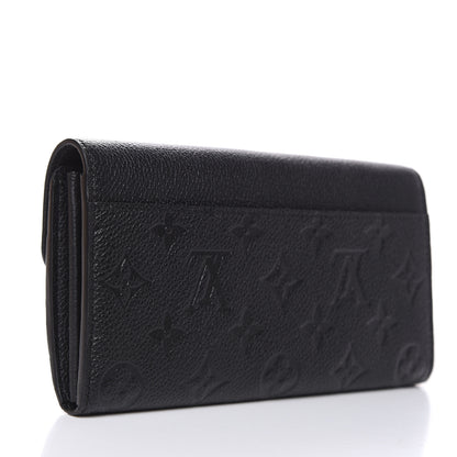 Louis Vuitton Empreinte Sarah Wallet NM Black 3 of 8