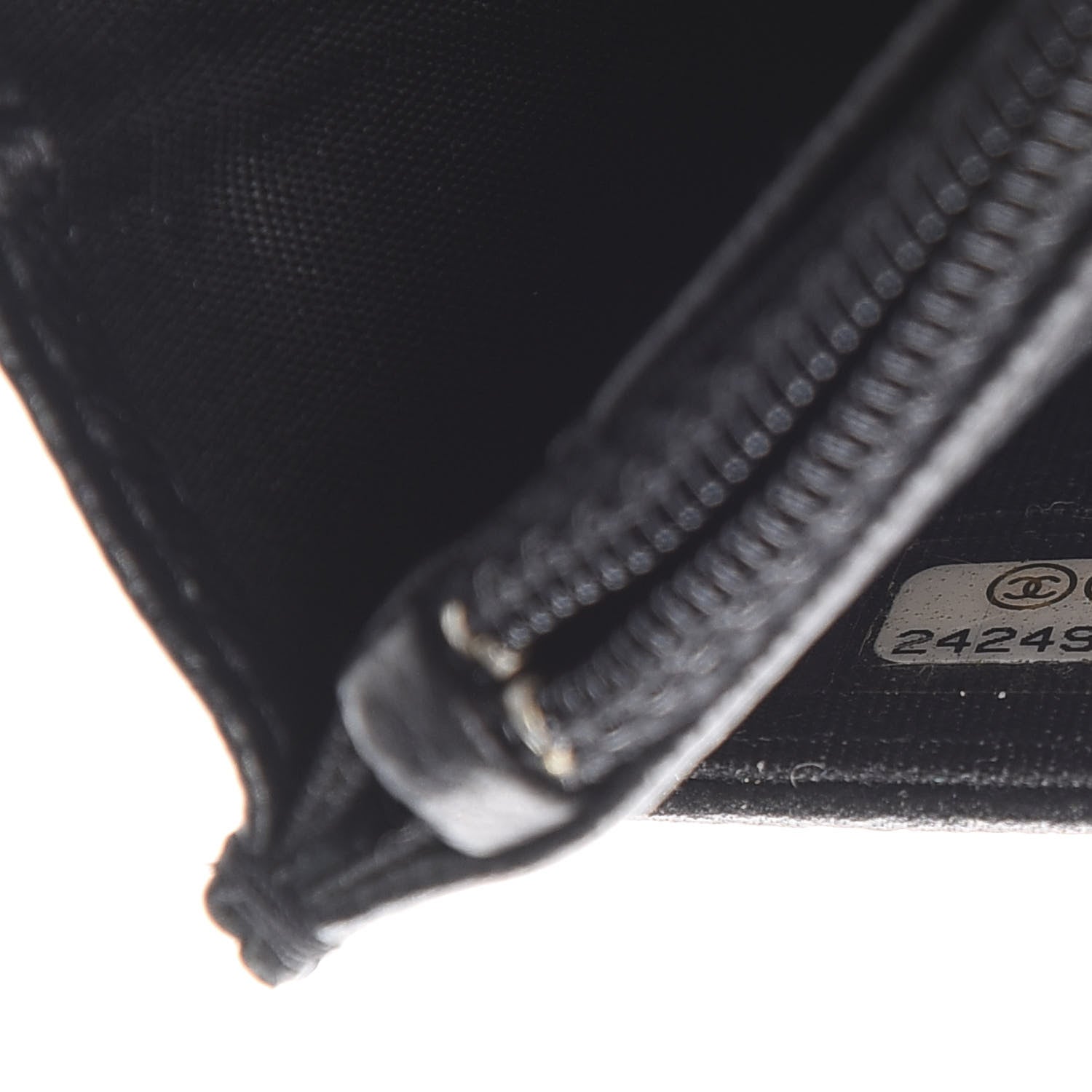 Chanel Caviar Quilted Boy Wallet On Chain WOC So Black 7 of 16
