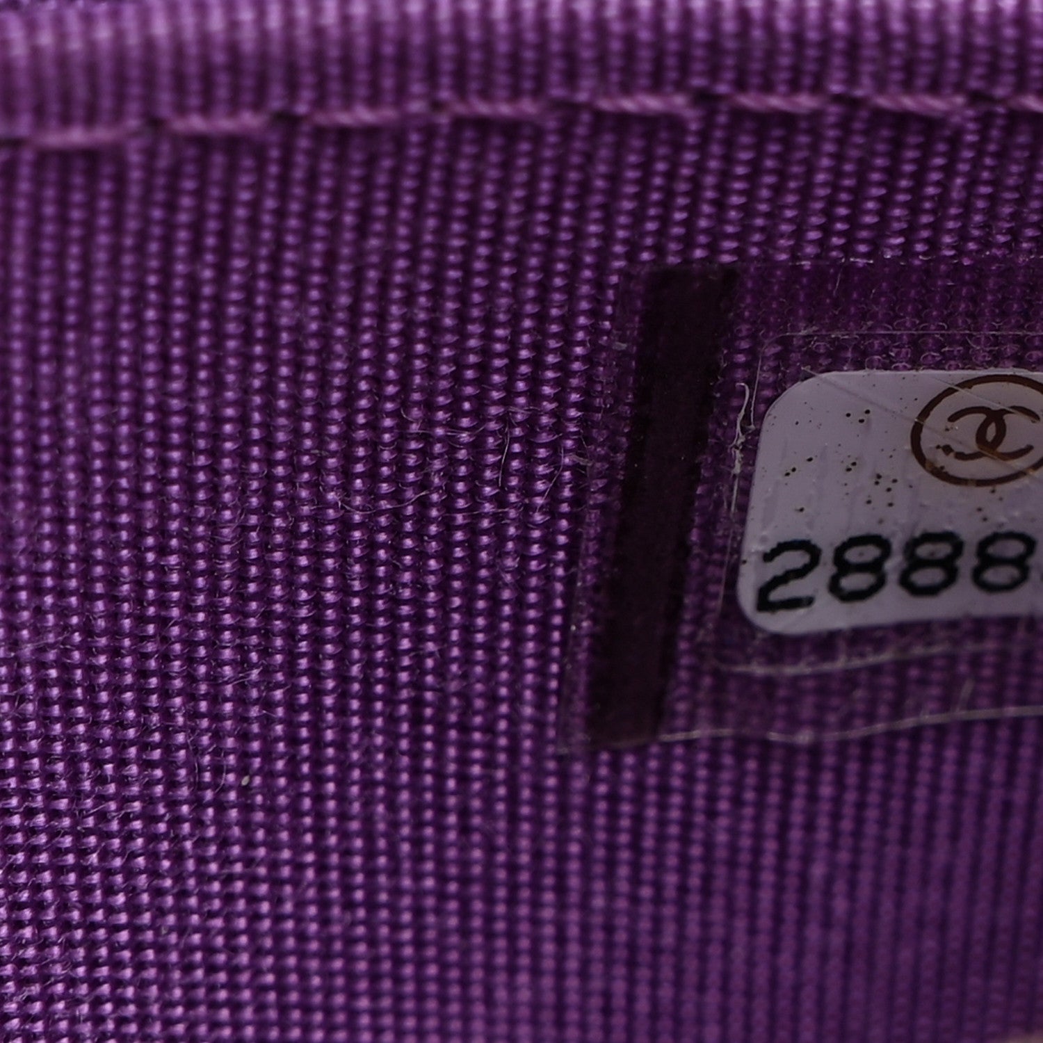 Chanel Caviar Quilted Filigree Coin Purse Purple 7 of 8