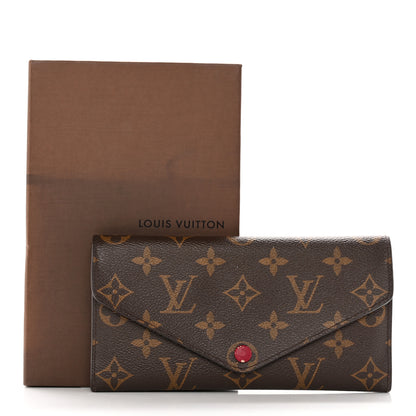 Louis Vuitton Monogram Sarah Wallet NM Fuchsia 19 of 19