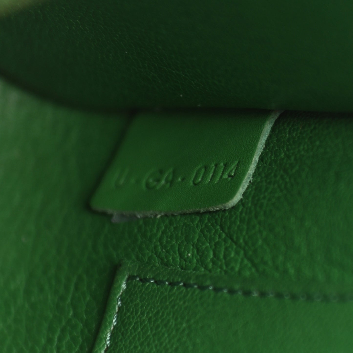 Smooth Calfskin Nano Luggage Grass