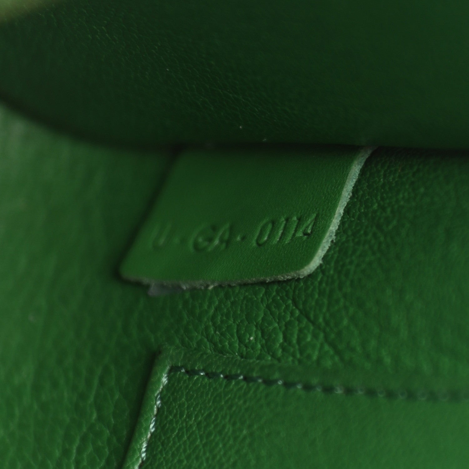 Celine Smooth Calfskin Nano Luggage Grass 7 of 12
