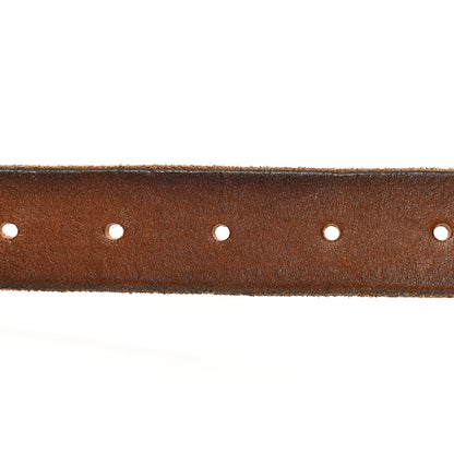 Gucci Cuoio Toscano Nickel Double Double G 30mm Belt 90 36 Cuir 4 of 6