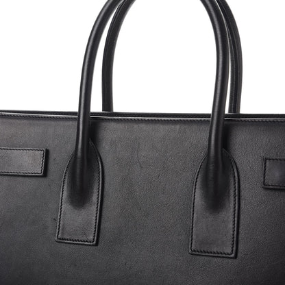 Saint Laurent Calfskin Large Sac De Jour Carryall Black 12 of 14