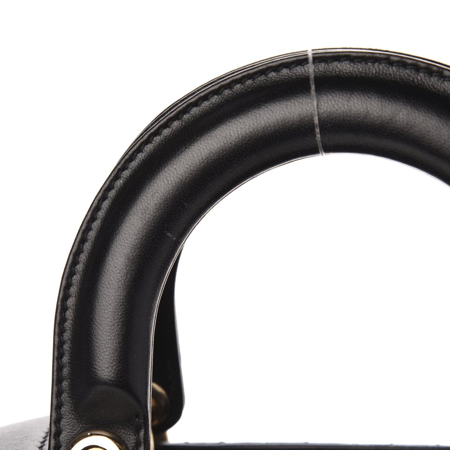 Lambskin Cannage Small Lucky Badges My Lady Dior Black