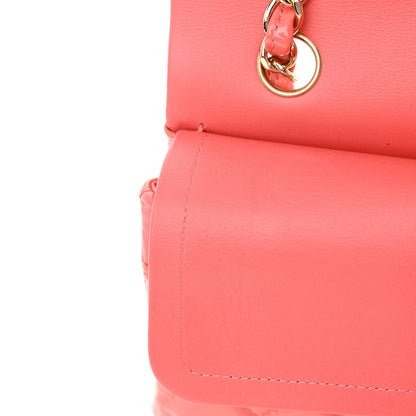 Chanel Patent Small Double Flap Pink 12 of 13