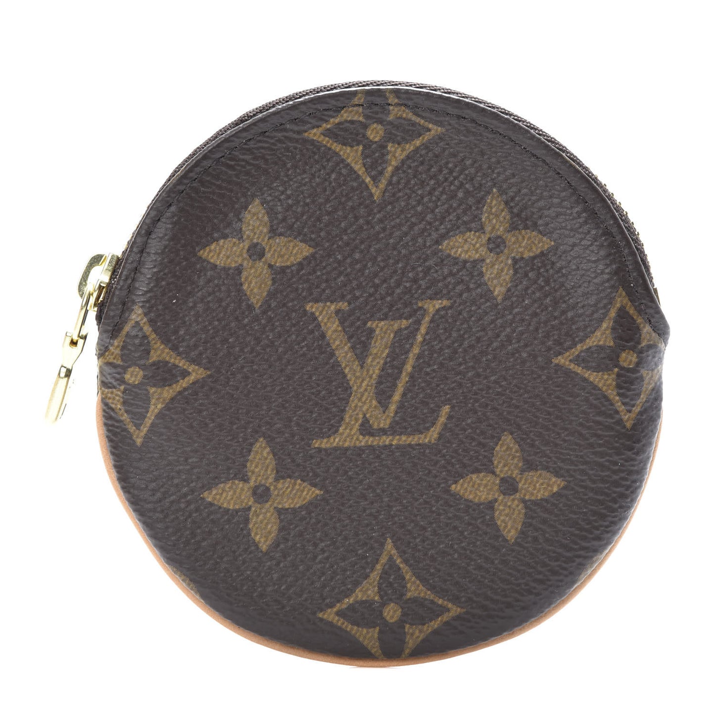 Monogram Round Coin Purse
