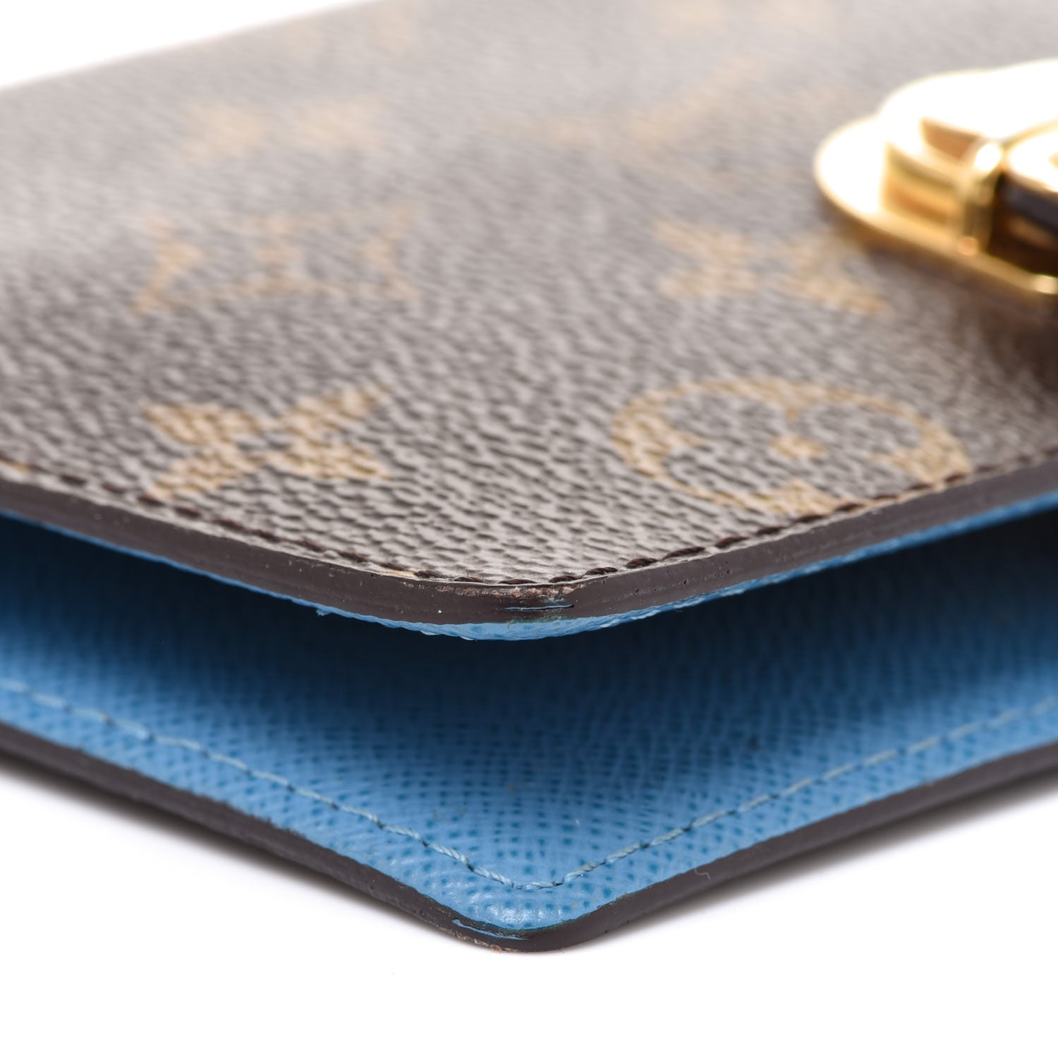 Louis Vuitton Monogram Koala Small Ring Agenda Cover Blue 10 of 13
