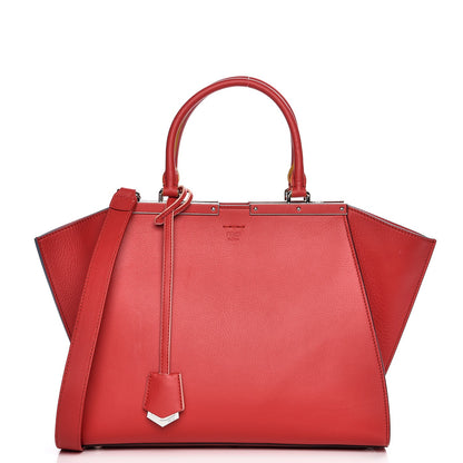 Fendi Vitello Dolce Century Petite 3Jours Tote Fiamma 1 of 10