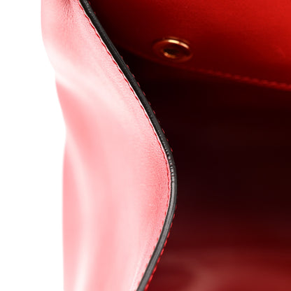 Salvatore Ferragamo Calfskin Medium The Studio Bag Red 17 of 17