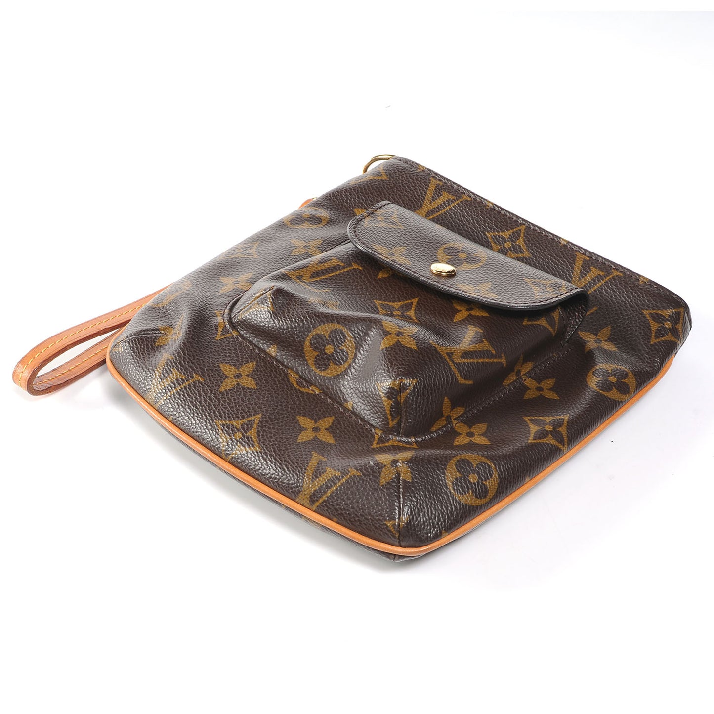 Monogram Partition Wristlet