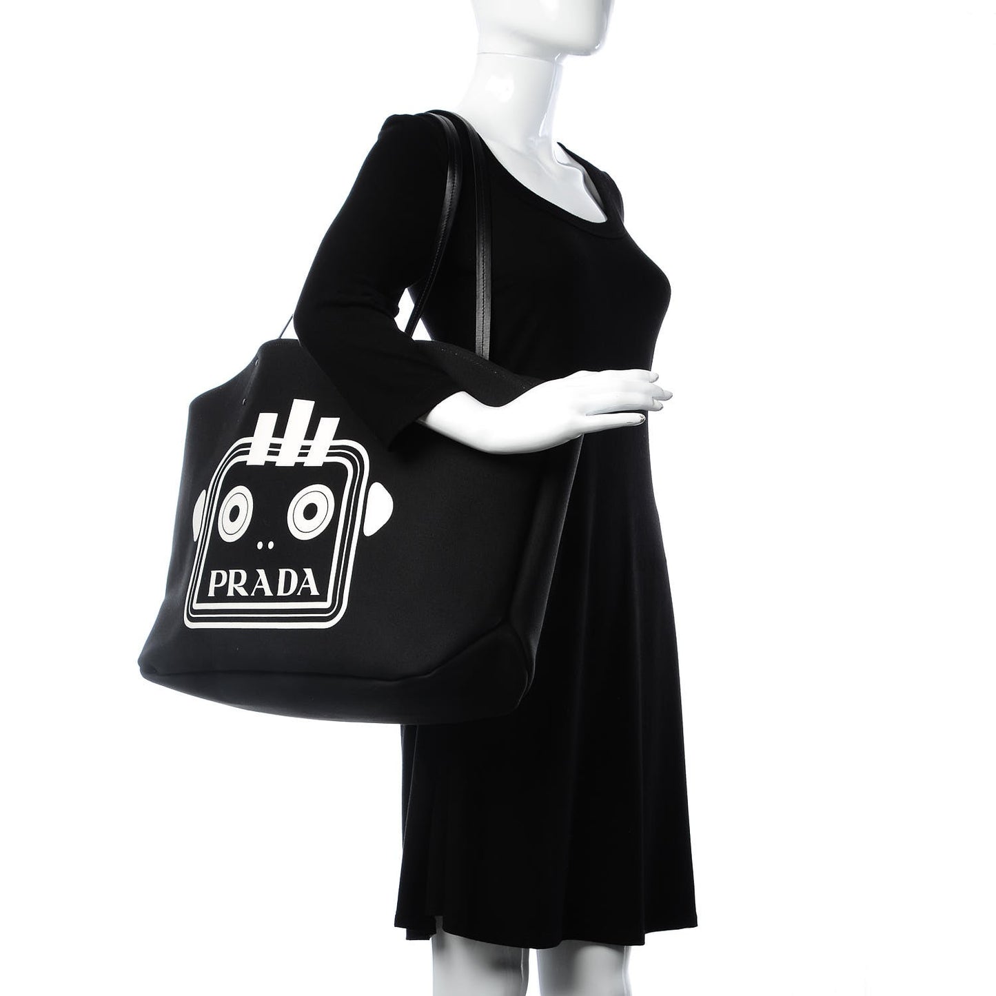 Canapa Robot Tote Black
