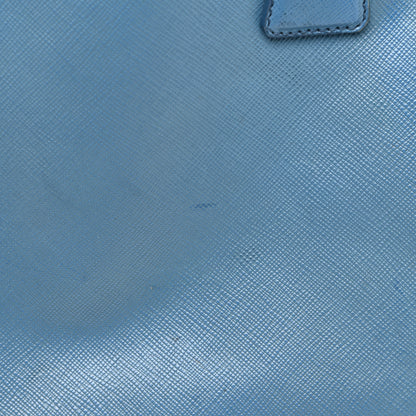 Prada Saffiano Medium Galleria Double Zip Tote Cobalto 21 of 25