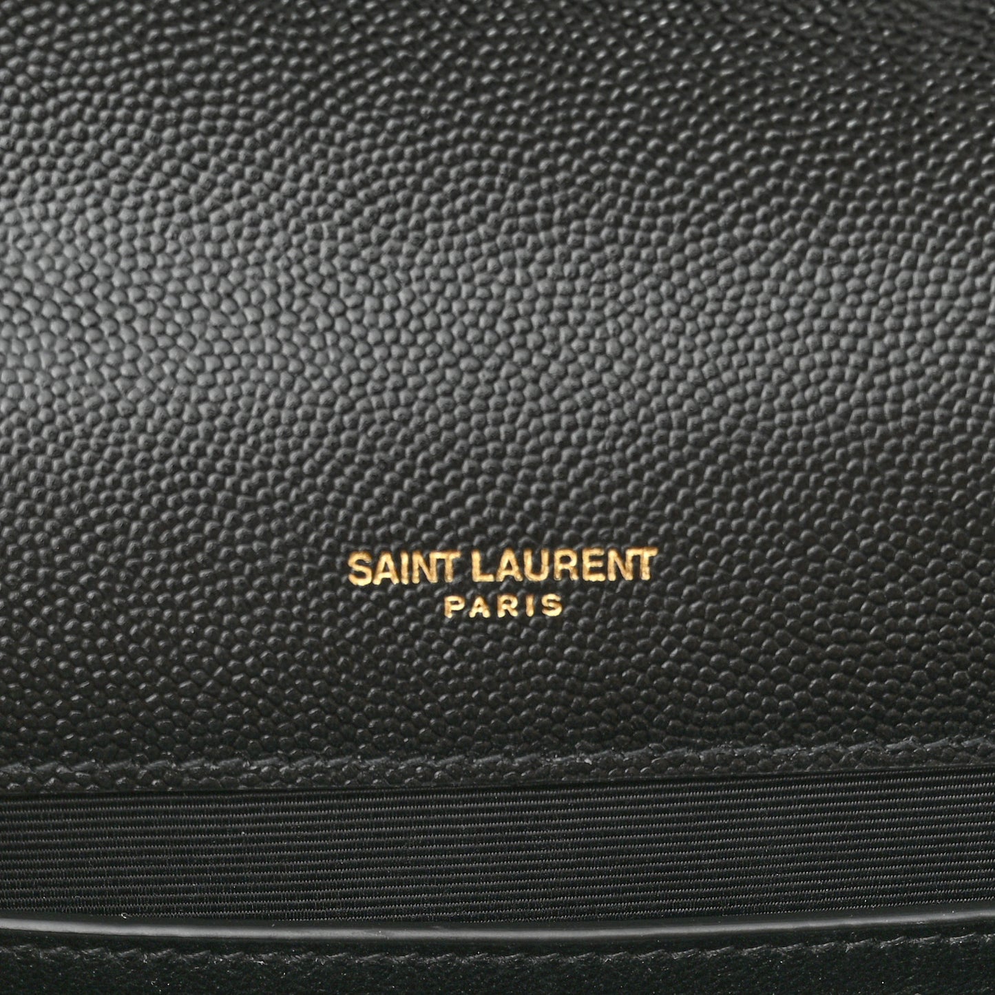 Grain De Poudre Textured Mixed Matelasse Triquilt Medium Monogram Satchel Black