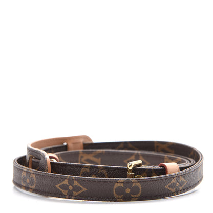 Louis Vuitton Monogram 16mm Adjustable Shoulder Strap 2 of 3